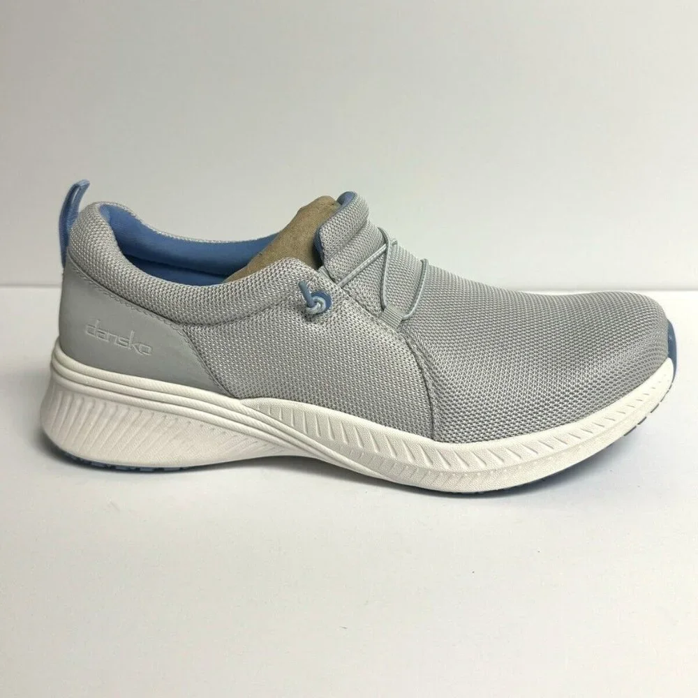 Dansko Womens Marlee Mesh Slip On Sneaker Gray Size EU40 M US9.5-10